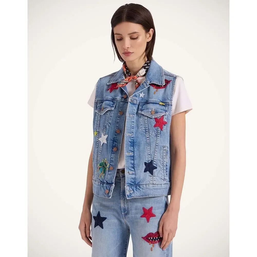 Brand New MOTHER x DoubleJ The Clean Armhole Drifter Vest Size S